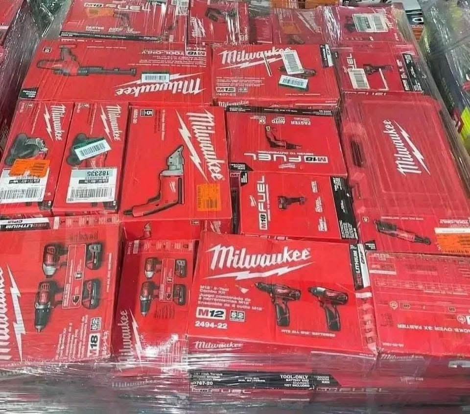 Milwaukee Tools Pallet liquidation